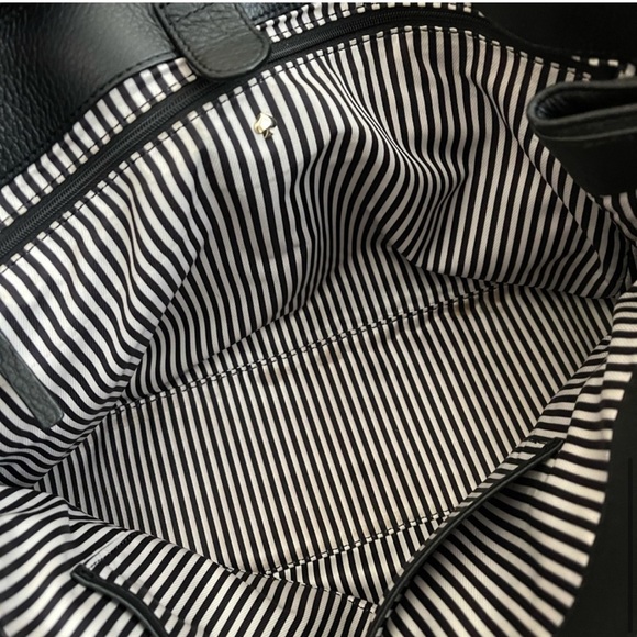 KATE SPADE black leather tote bag - Picture 9 of 14